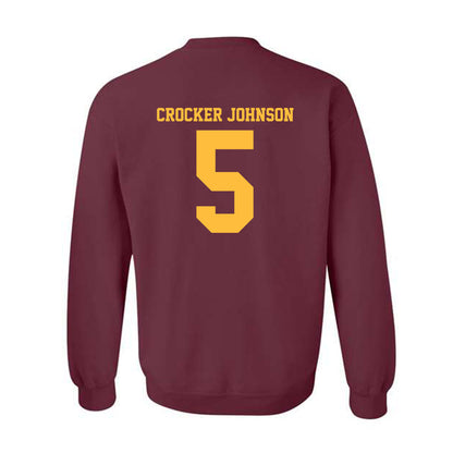 Minnesota - NCAA Men's Basketball : Jaylen Crocker johnson - Classic Shersey Crewneck Sweatshirt-1