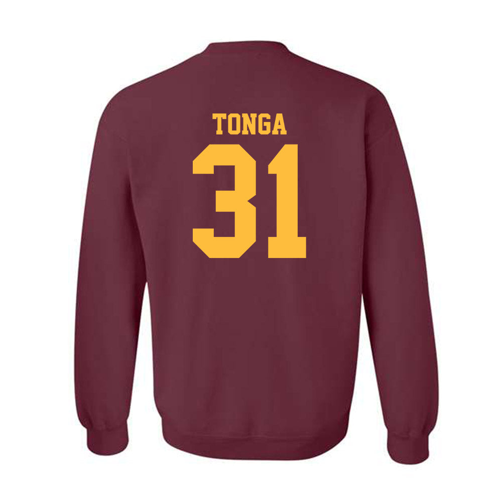Minnesota - NCAA Women's Basketball : Finau Tonga - Classic Shersey Crewneck Sweatshirt-1