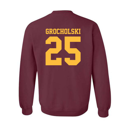 Minnesota - NCAA Women's Basketball : Grace Grocholski - Classic Shersey Crewneck Sweatshirt-1