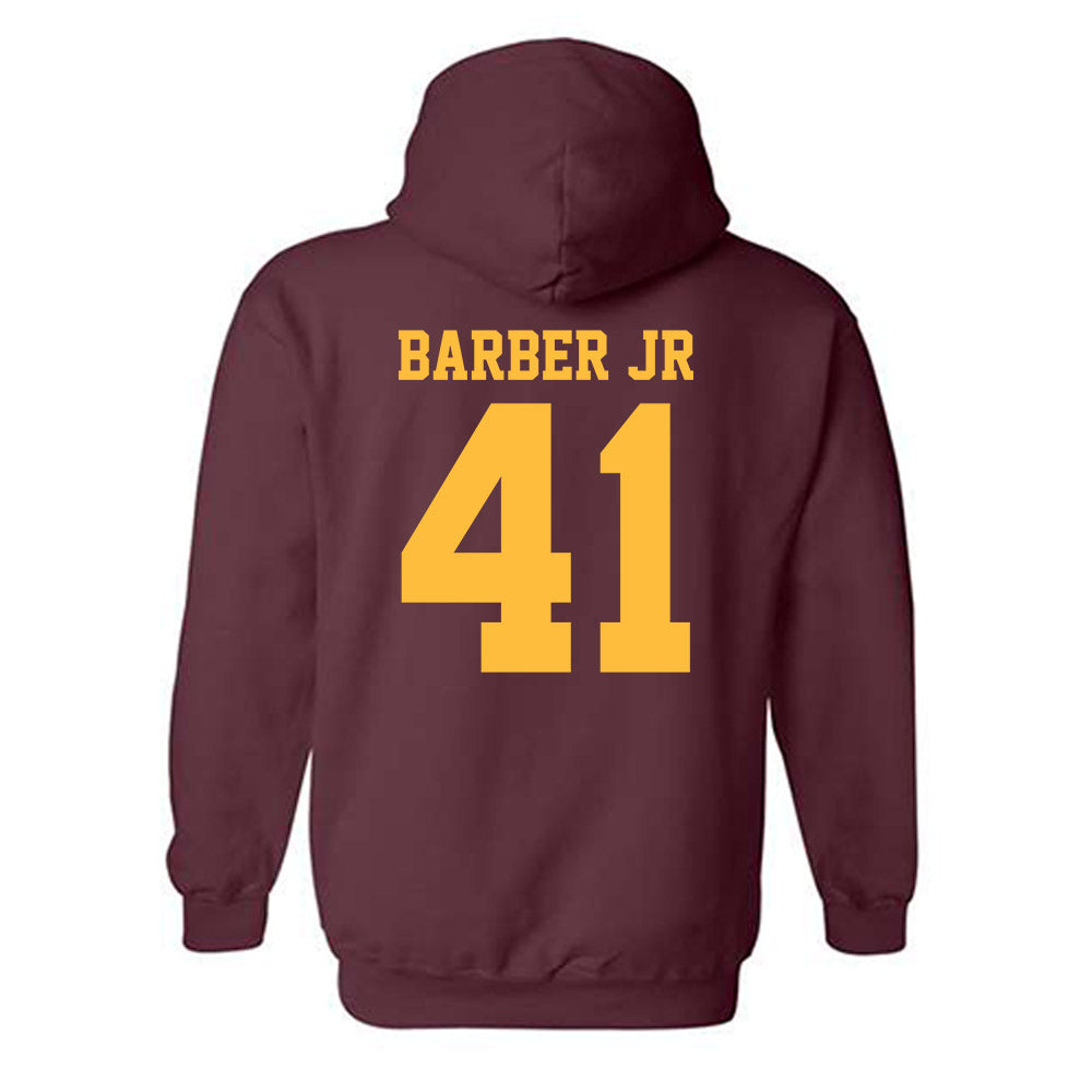 Minnesota - NCAA Football : Marion Barber Jr - Classic Shersey Hooded Sweatshirt-1