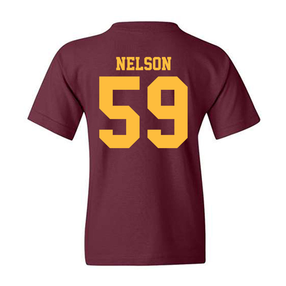 Minnesota - NCAA Football : Tony Nelson - Classic Shersey Youth T-Shirt-1
