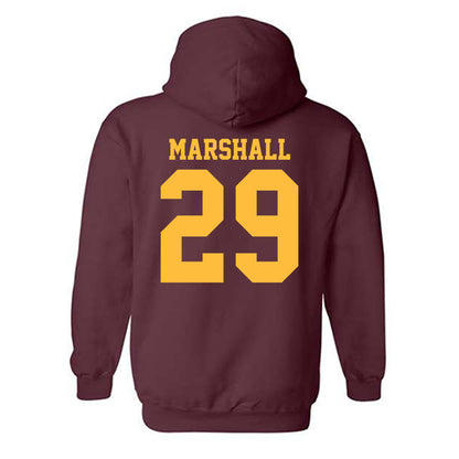 Minnesota - NCAA Football : Andrew Marshall - Classic Shersey Hooded Sweatshirt-1