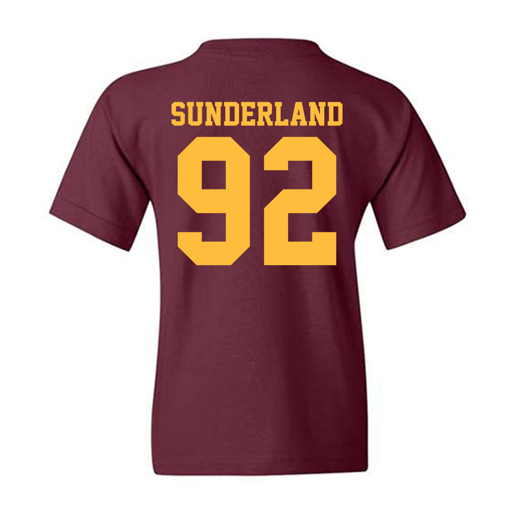 Minnesota - NCAA Football : Beckham Sunderland - Classic Shersey Youth T-Shirt-1