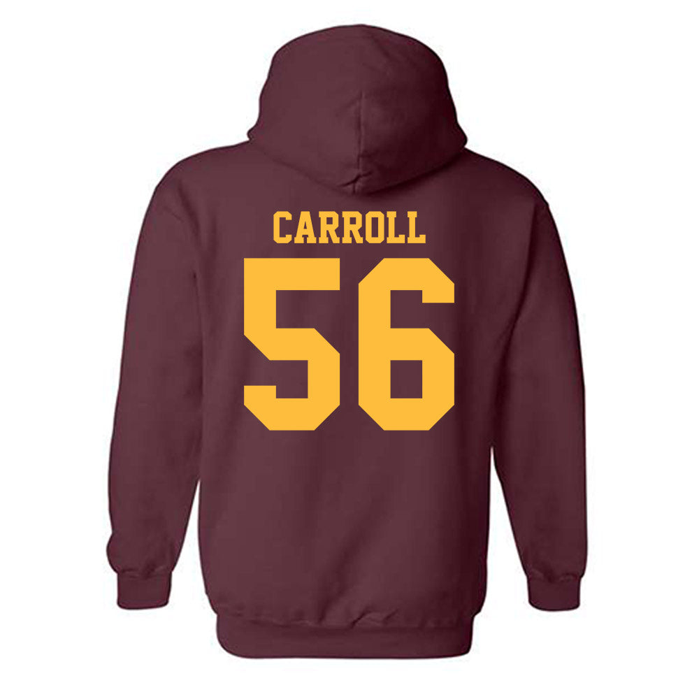 Minnesota - NCAA Football : Brett Carroll - Classic Shersey Hooded Sweatshirt-1