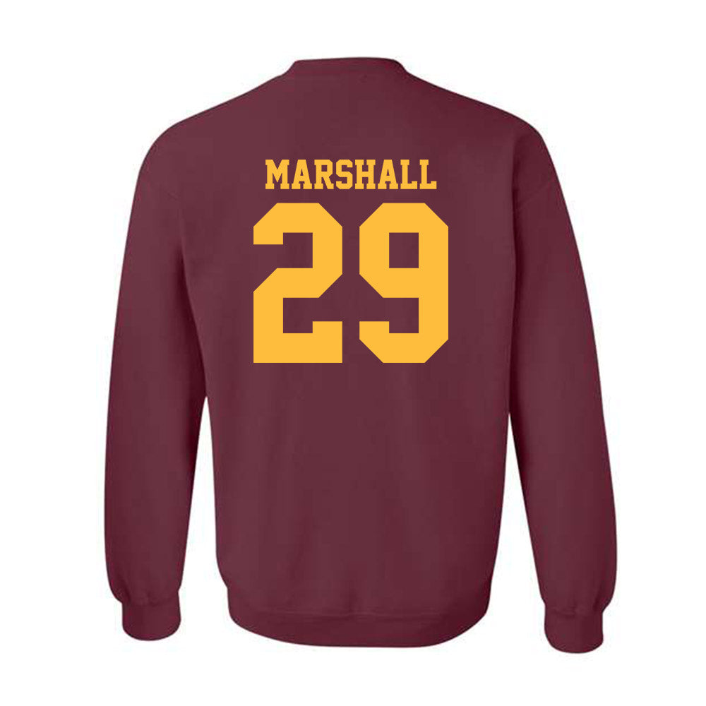 Minnesota - NCAA Football : Andrew Marshall - Classic Shersey Crewneck Sweatshirt-1