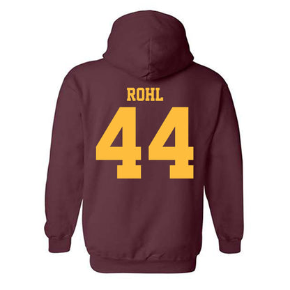 Minnesota - NCAA Football : George Rohl - Classic Shersey Hooded Sweatshirt-1