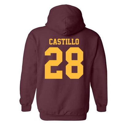 Minnesota - NCAA Football : Niko Castillo - Classic Shersey Hooded Sweatshirt-1