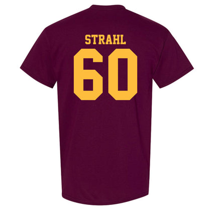 Minnesota - NCAA Men's Ice Hockey : Melvin Strahl - Classic Shersey T-Shirt-1