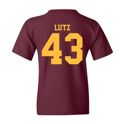 Minnesota - NCAA Football : Jakob Lutz - Classic Shersey Youth T-Shirt-1