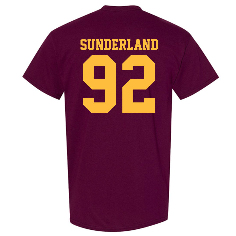 Minnesota - NCAA Football : Beckham Sunderland - Classic Shersey T-Shirt-1