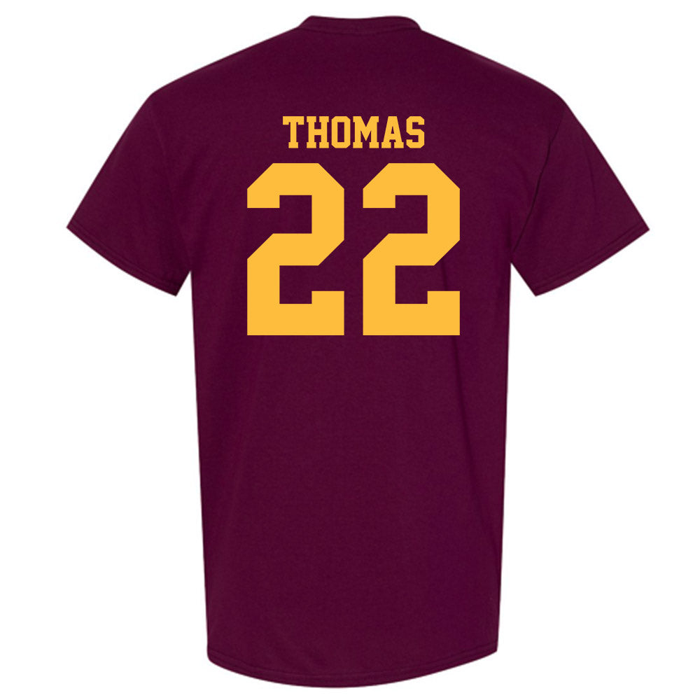 Minnesota - NCAA Football : Jaron Thomas - Classic Shersey T-Shirt-1