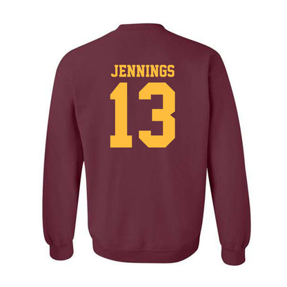 Minnesota - NCAA Football : Noah Jennings - Classic Shersey Crewneck Sweatshirt-1