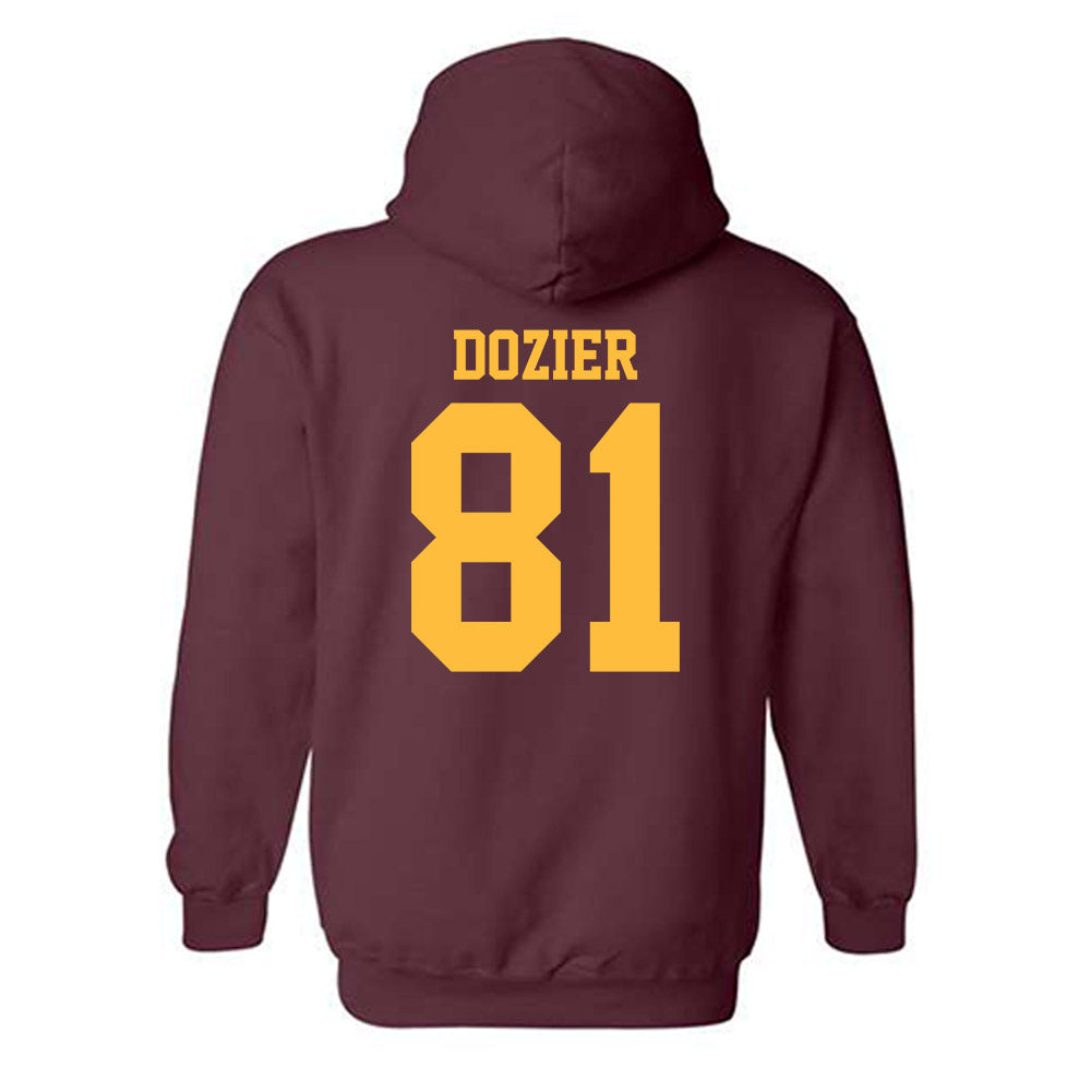 Minnesota - NCAA Football : Josiah Dozier - Classic Shersey Hooded Sweatshirt-1