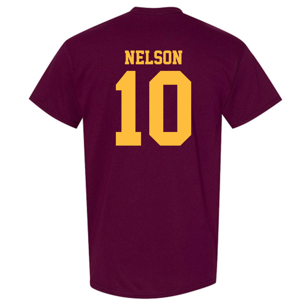 Minnesota - NCAA Women's Ice Hockey : Jamie Nelson - Classic Shersey T-Shirt-1