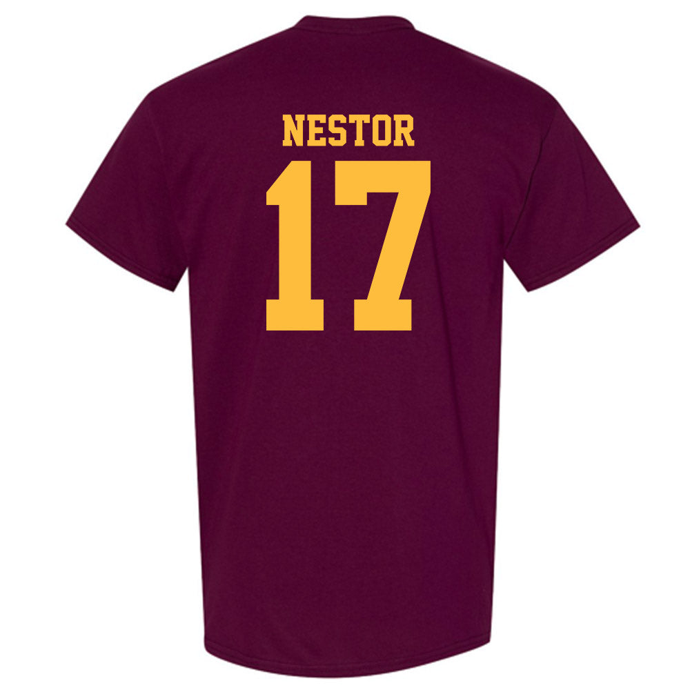 Minnesota - NCAA Football : John Nestor - Classic Shersey T-Shirt-1