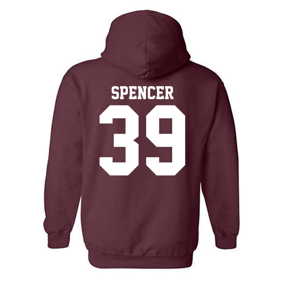 Mississippi State - NCAA Baseball : Patrick Spencer - Classic Shersey Hooded Sweatshirt-1