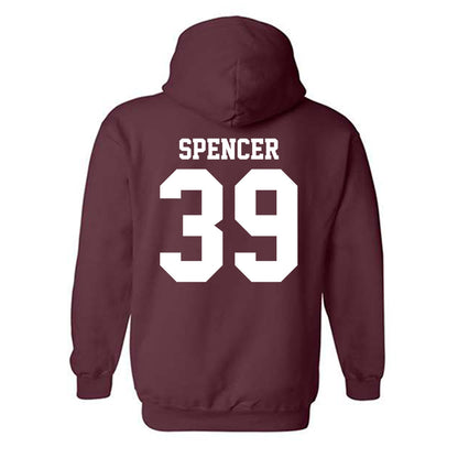 Mississippi State - NCAA Baseball : Patrick Spencer - Classic Shersey Hooded Sweatshirt-1