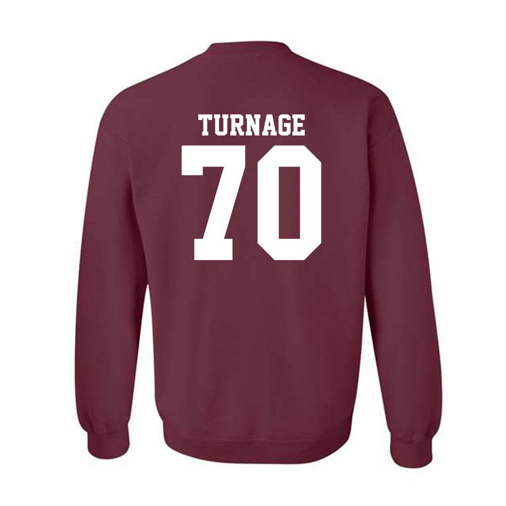Mississippi State - NCAA Football : Breyden Turnage - Classic Shersey Crewneck Sweatshirt-1