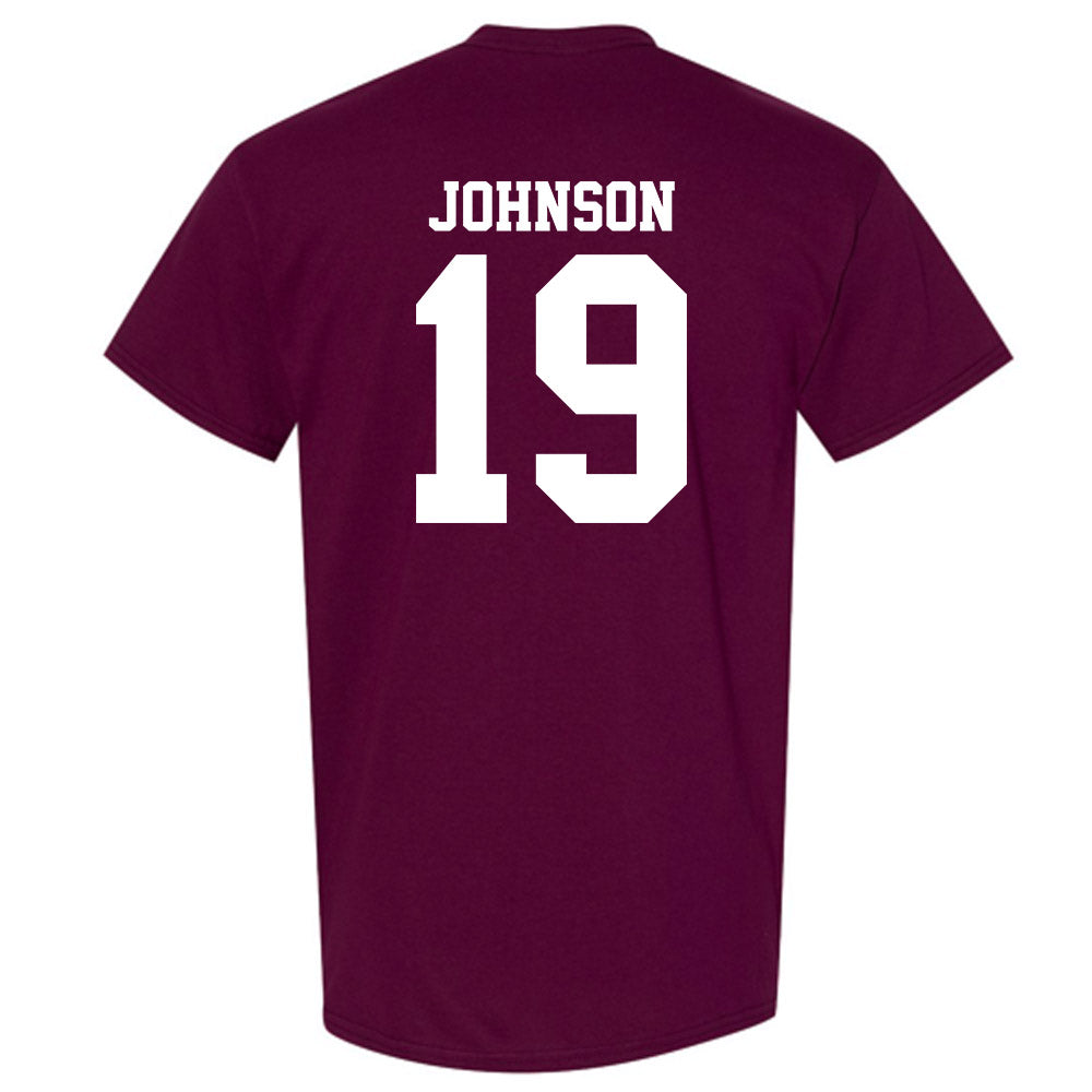 Mississippi State - NCAA Women's Soccer : Hailey Johnson - Classic Shersey T-Shirt-1