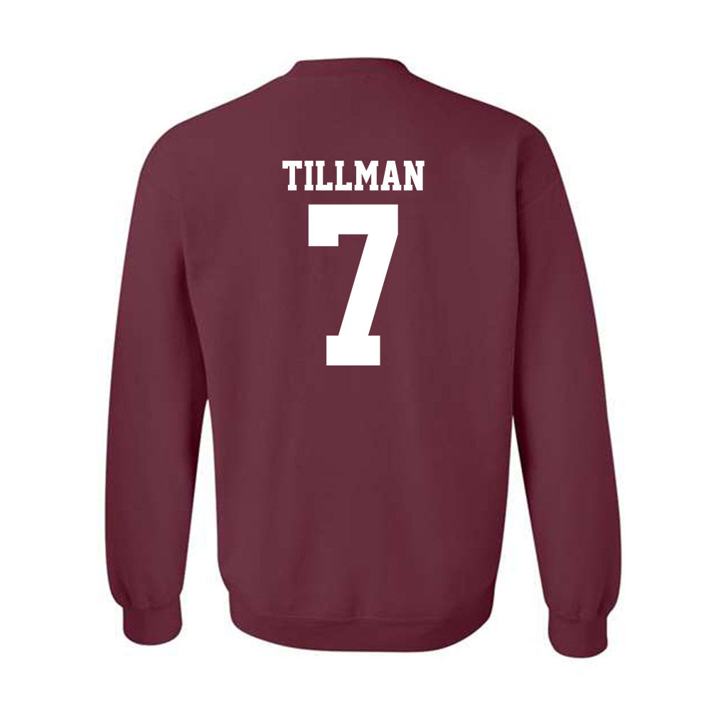 Mississippi State - NCAA Football : Zakari Tillman - Classic Shersey Crewneck Sweatshirt-1