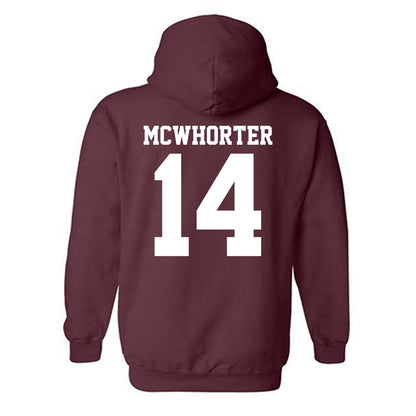 Mississippi State - NCAA Football : Brodie McWhorter - Classic Shersey Hooded Sweatshirt-1
