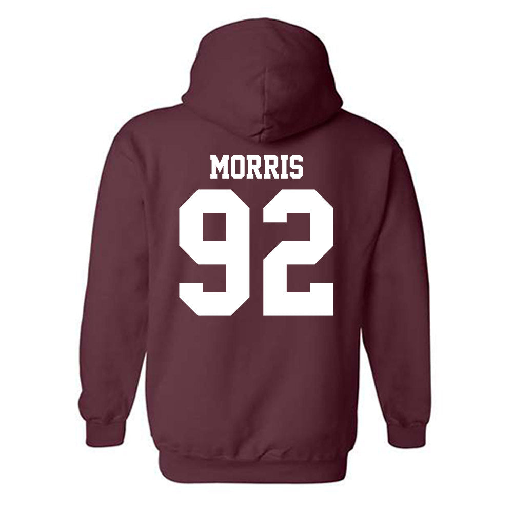 Mississippi State - NCAA Football : Kaleb Morris - Classic Shersey Hooded Sweatshirt-1