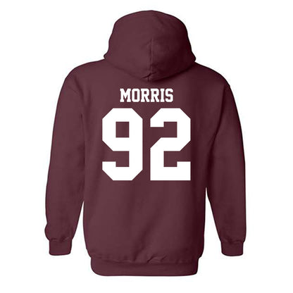 Mississippi State - NCAA Football : Kaleb Morris - Classic Shersey Hooded Sweatshirt-1