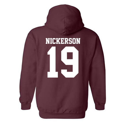 Mississippi State - NCAA Football : Micah Nickerson - Classic Shersey Hooded Sweatshirt-1