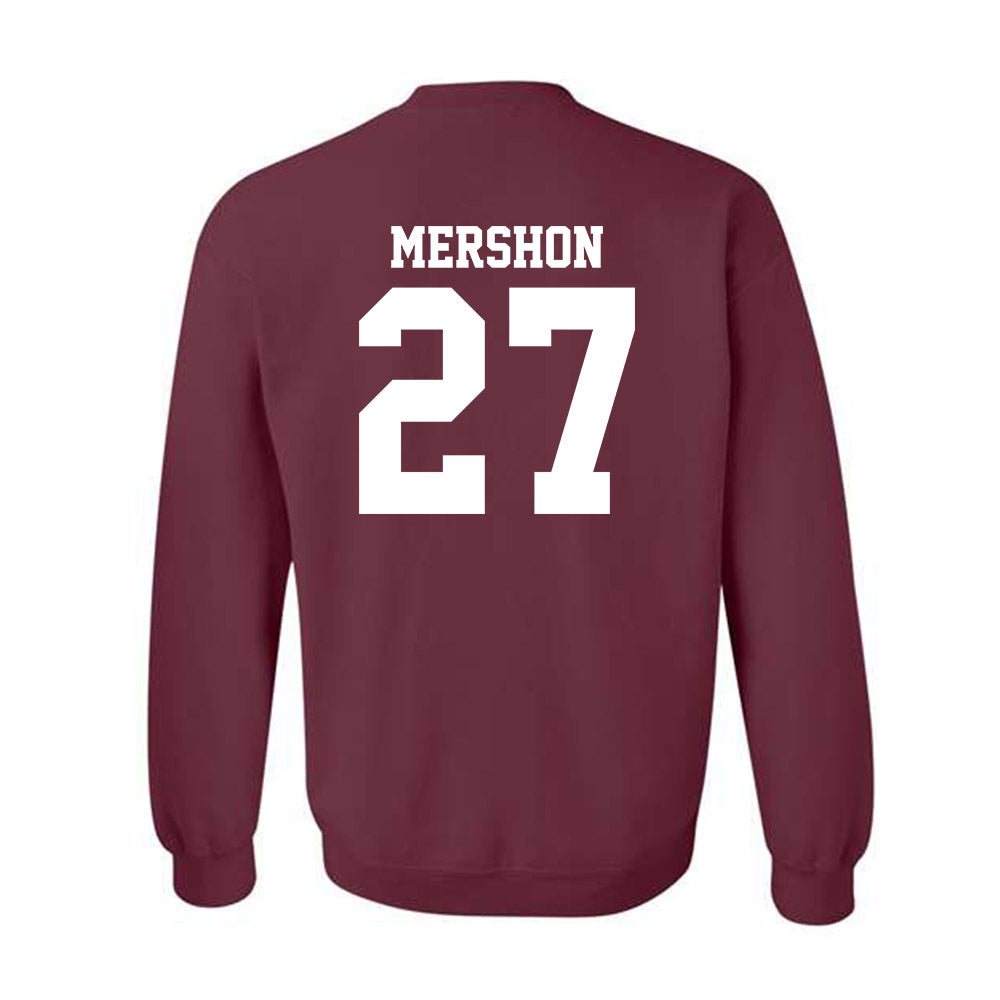 Mississippi State - NCAA Baseball : Peter Mershon - Classic Shersey Crewneck Sweatshirt-1