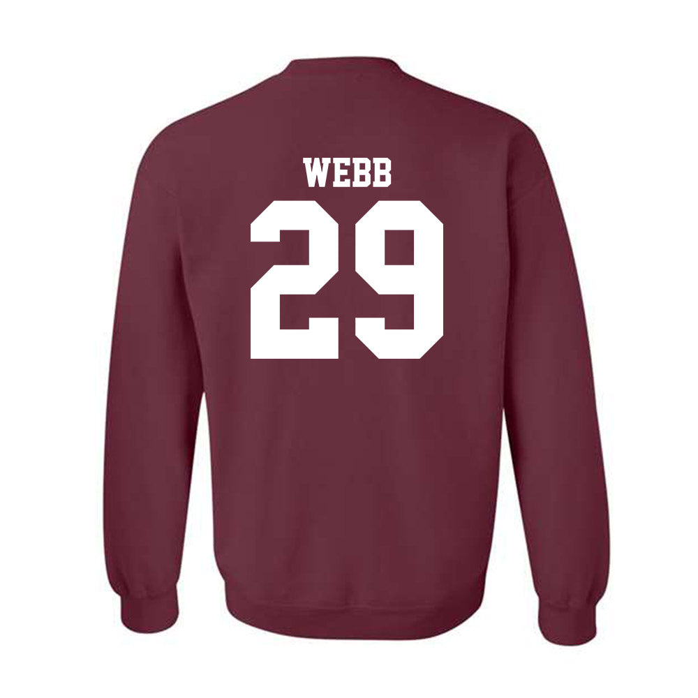 Mississippi State - NCAA Baseball : Maddox Webb - Classic Shersey Crewneck Sweatshirt-1