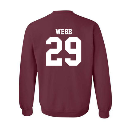 Mississippi State - NCAA Baseball : Maddox Webb - Classic Shersey Crewneck Sweatshirt-1