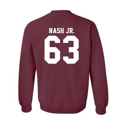 Mississippi State - NCAA Football : Mario Nash Jr. - Classic Shersey Crewneck Sweatshirt-1