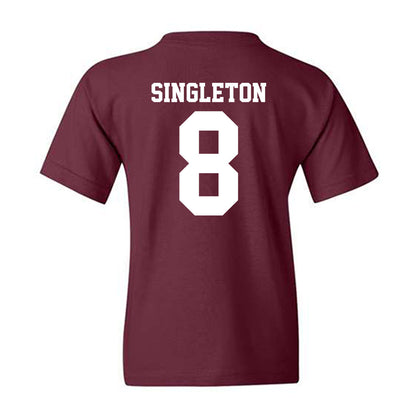 Mississippi State - NCAA Football : Kaylib Singleton - Classic Shersey Youth T-Shirt-1