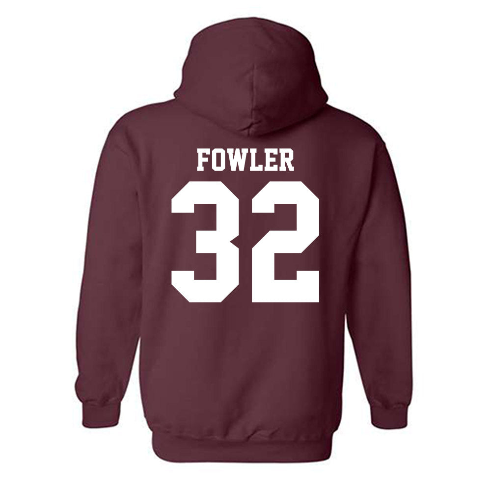 Mississippi State - NCAA Baseball : Peyton Fowler - Classic Shersey Hooded Sweatshirt-1