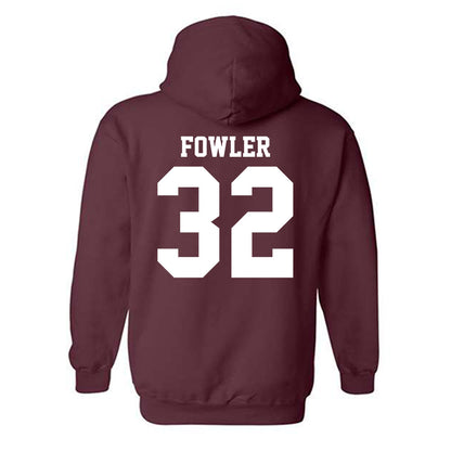 Mississippi State - NCAA Baseball : Peyton Fowler - Classic Shersey Hooded Sweatshirt-1