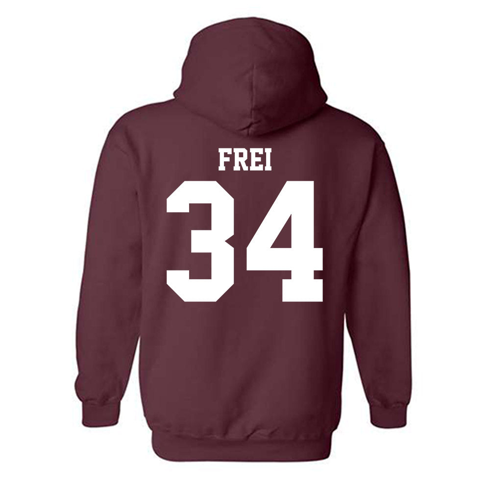 Mississippi State - NCAA Baseball : Gehrig Frei - Classic Shersey Hooded Sweatshirt-1