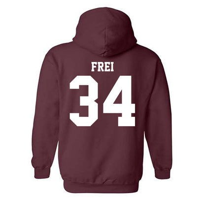 Mississippi State - NCAA Baseball : Gehrig Frei - Classic Shersey Hooded Sweatshirt-1