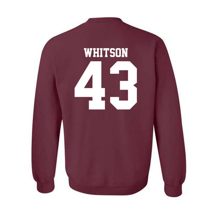 Mississippi State - NCAA Football : Will Whitson - Classic Shersey Crewneck Sweatshirt-1