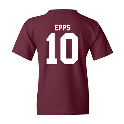 Mississippi State - NCAA Men's Basketball : Jayden Epps - Classic Shersey Youth T-Shirt-1