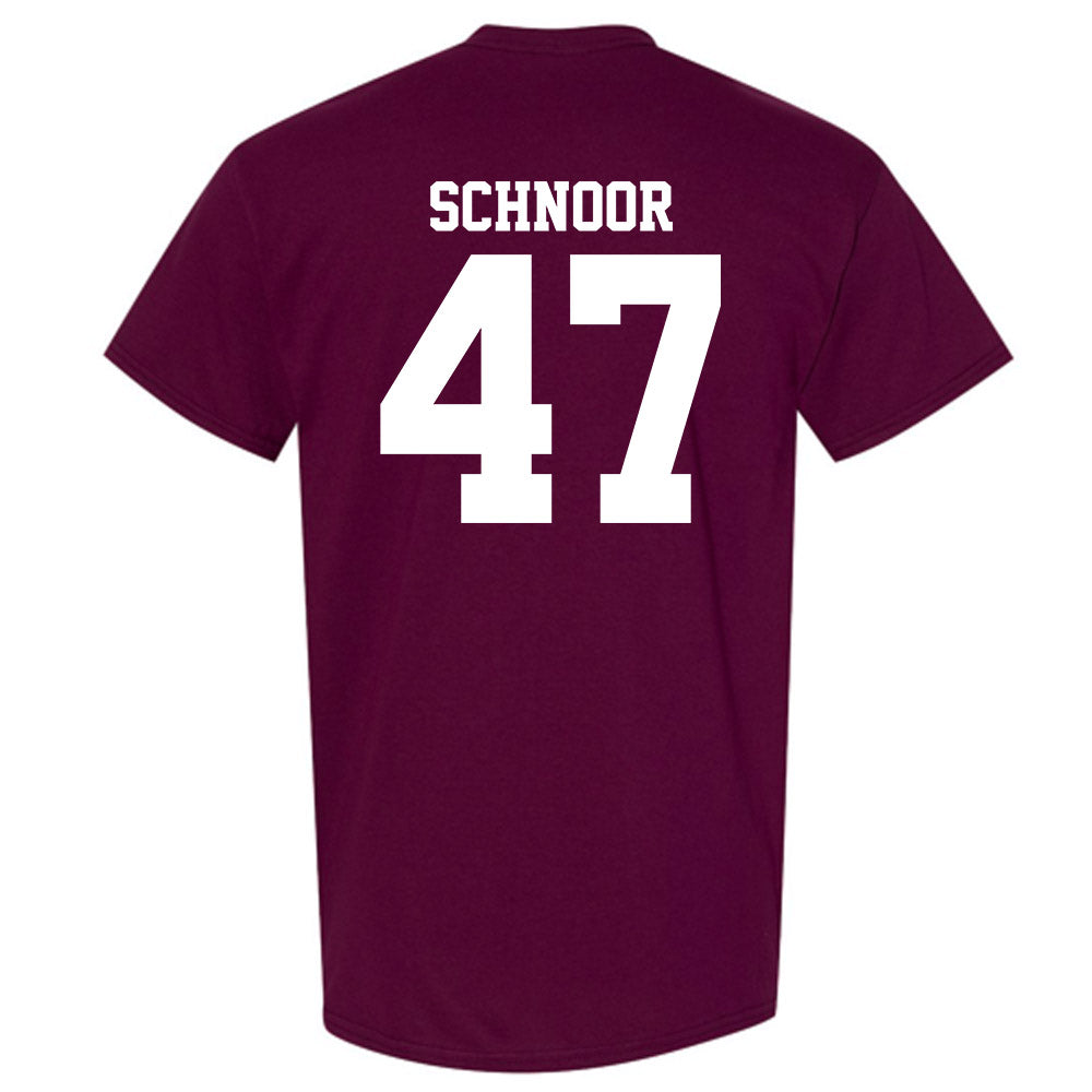 Mississippi State - NCAA Baseball : JT Schnoor - Classic Shersey T-Shirt-1