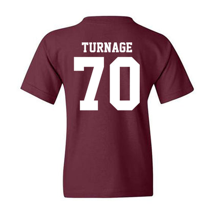 Mississippi State - NCAA Football : Breyden Turnage - Classic Shersey Youth T-Shirt-1