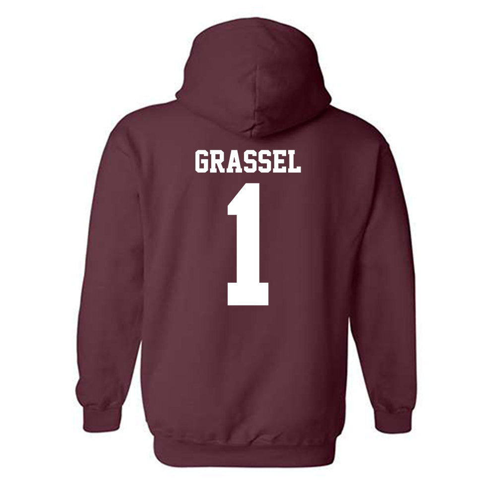 Mississippi State - NCAA Softball : Gretta Grassel - Classic Shersey Hooded Sweatshirt-1