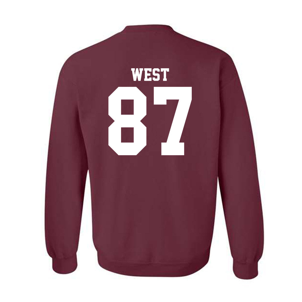 Mississippi State - NCAA Football : Sam West - Classic Shersey Crewneck Sweatshirt-1