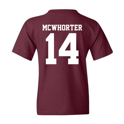 Mississippi State - NCAA Football : Brodie McWhorter - Classic Shersey Youth T-Shirt-1