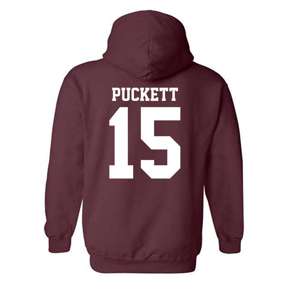 Mississippi State - NCAA Football : Parker Puckett - Classic Shersey Hooded Sweatshirt-1