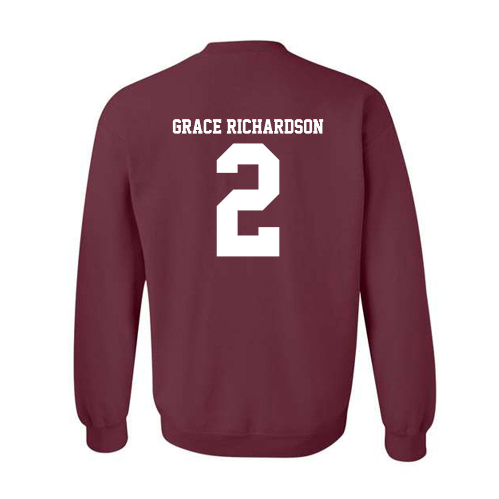 Mississippi State - NCAA Softball : Abby Grace Richardson - Classic Shersey Crewneck Sweatshirt-1
