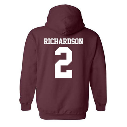 Mississippi State - NCAA Softball : Abby Grace Richardson - Classic Shersey Hooded Sweatshirt-1