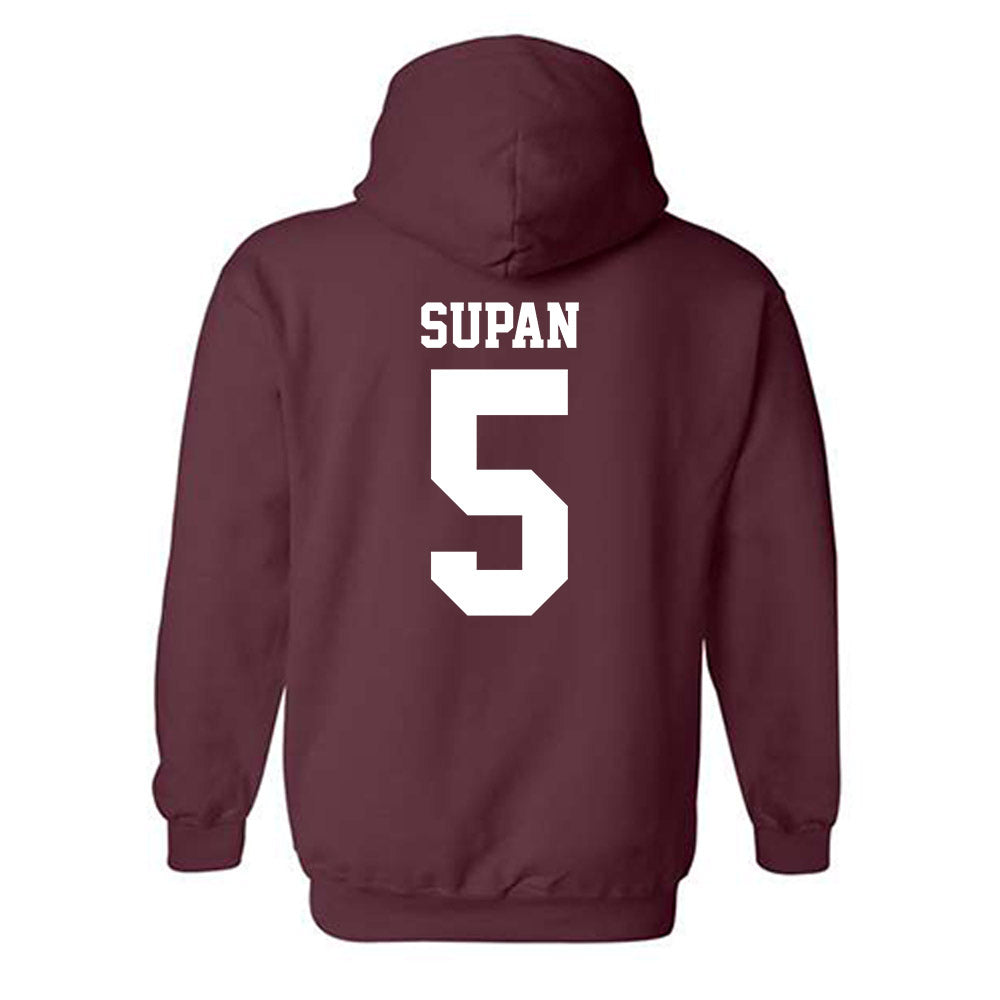 Mississippi State - NCAA Softball : Allyson Supan - Classic Shersey Hooded Sweatshirt-1