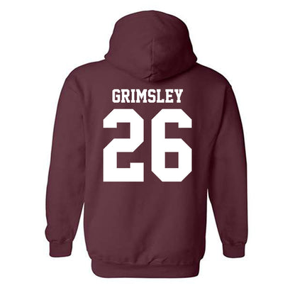 Mississippi State - NCAA Football : Jamroc Grimsley - Classic Shersey Hooded Sweatshirt-1