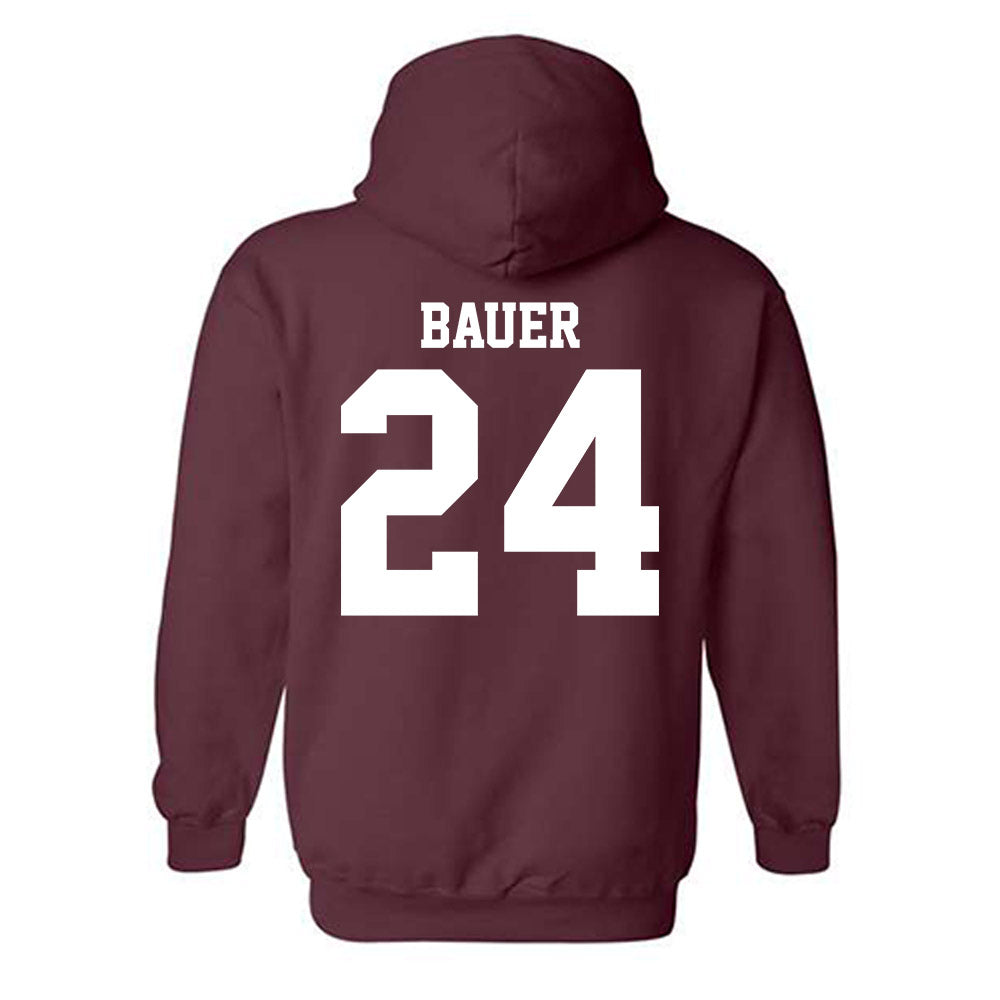 Mississippi State - NCAA Baseball : Jack Bauer - Classic Shersey Hooded Sweatshirt-1